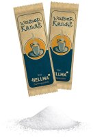 HELLMA  Weißer Kandis Zuckersticks, 80x 6,0 g
