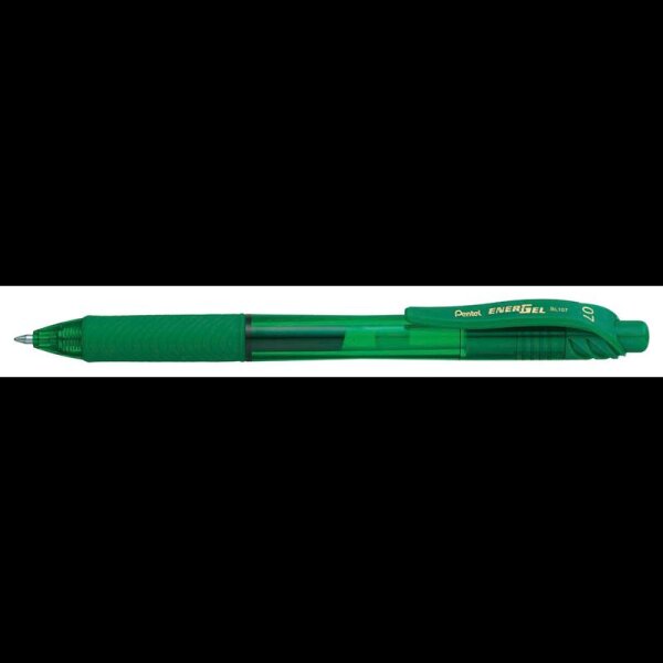 Pentel ENERGEL BL107 Gelschreiber grün/transparent 0,35 mm, Schreibfarbe: grün, 1 St.