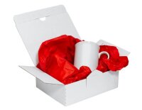 JUNG SCHÖNER VERPACKEN Seidenpapier rot, 50,0 x 75,0 cm