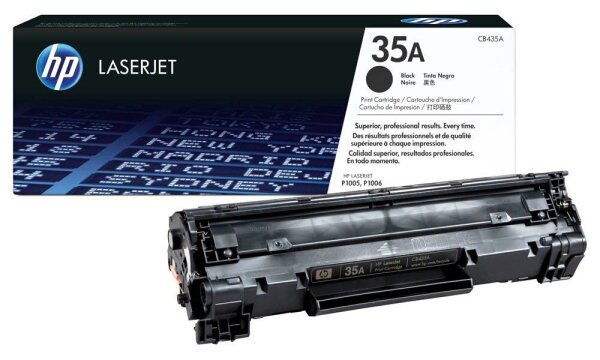 HP 35A (CB435A) schwarz Tonerkartusche