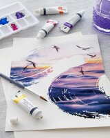 FABER-CASTELL Aquarellfarben farbsortiert 24 x 9,0 ml, 24 St.