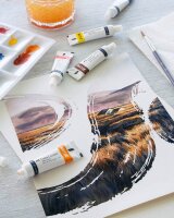 FABER-CASTELL Aquarellfarben farbsortiert 12 x 9,0 ml, 12 St.