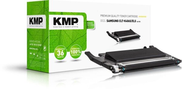 KMP SA-T53  schwarz Toner kompatibel zu SAMSUNG CLT-K406S (SU118A)