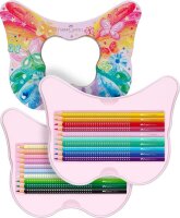 FABER-CASTELL Geschenkset Schmetterling Sparkle...