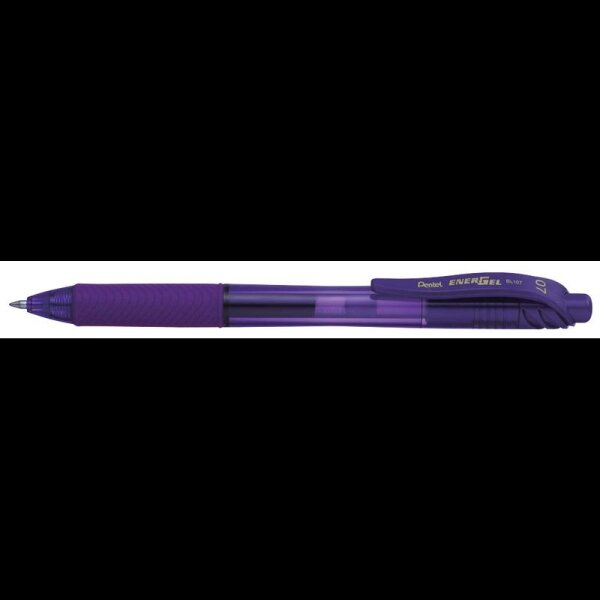 Pentel ENERGEL BL107 Gelschreiber violett 0,35 mm, Schreibfarbe: lila, 1 St.