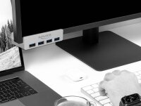 DeLOCK USB-Hub 4-fach silber