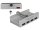 DeLOCK USB-Hub 4-fach silber