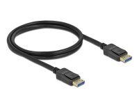 DeLOCK DisplayPort 2.0 Kabel 10K 60 Hz 1,0 m schwarz, 1 St.