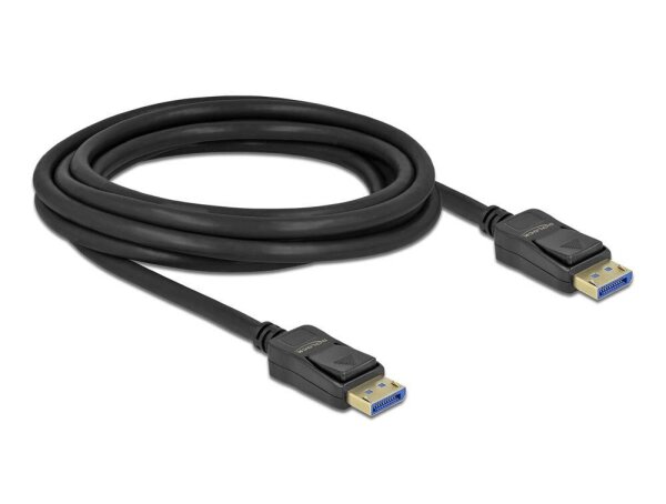 DeLOCK DisplayPort 2.0 Kabel 10K 60 Hz 3,0 m schwarz, 1 St.