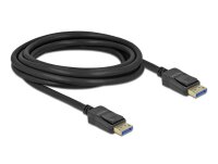 DeLOCK DisplayPort 2.0 Kabel 10K 60 Hz 3,0 m schwarz, 1 St.