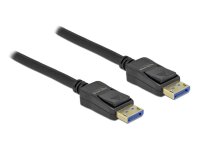 DeLOCK DisplayPort 2.0 Kabel 10K 60 Hz 3,0 m schwarz, 1 St.