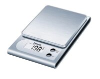 beurer Küchenwaage KS 22 silber für max. 3,0 kg