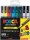 uni-ball POSCA PC-3M Acrylstift farbsortiert 0,9 - 1,3 mm, 8 St.