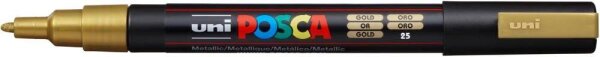 uni-ball POSCA PC-3M Acrylstift gold 0,9 - 1,3 mm, 1 St.