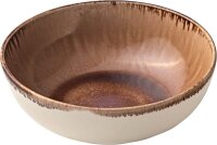 6 HEART & SOUL Schalen Perfect Match Oyster braun...