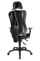 Topstar Bürostuhl Head Point RS, HE300 S105X Stoff grün, Gestell schwarz