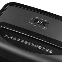 hama Premium M8+ Aktenvernichter mit Partikelschnitt P-5, 2 x 12 mm, bis 8 Blatt  ( 50548 )