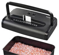 hama Premium M8+ Aktenvernichter mit Partikelschnitt P-5, 2 x 12 mm, bis 8 Blatt  ( 50548 )