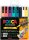 uni-ball POSCA Sneaker weiß Acrylstift farbsortiert 0,9 - 1,3 mm, 8 St.