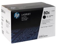 HP 80X (CF280XD) schwarz Tonerkartuschen, 2er-Set