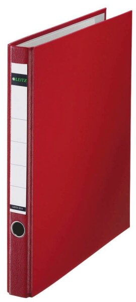 LEITZ 1014 Ringbuch 2-Ringe rot 3,5 cm DIN A4, 1 St.