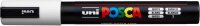 uni-ball POSCA PC-5M Acrylstift weiß 1,8 - 2,5 mm,...