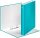 LEITZ WOW Ringbuch 2-Ringe eisblau 4,0 cm DIN A4, 1 St.