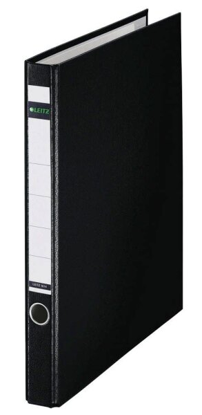 LEITZ 1014 Ringbuch 2-Ringe schwarz 3,5 cm DIN A4, 1 St.