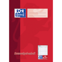 OXFORD Hausaufgabenheft Lineatur SL liniert DIN A5 ohne Rand, 48 Blatt, 1 St.