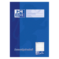 OXFORD Hausaufgabenheft Lineatur SL liniert DIN A5 ohne Rand, 48 Blatt, 1 St.
