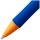 STABILO Kugelschreiber pointball orange, Schreibfarbe: blau, 1 St.