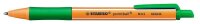 STABILO Kugelschreiber pointball orange, Schreibfarbe: grün, 1 St.