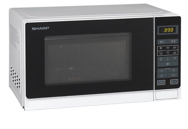 SHARP R-242 WW Mikrowelle 800 W weiß  ( 4026953 )