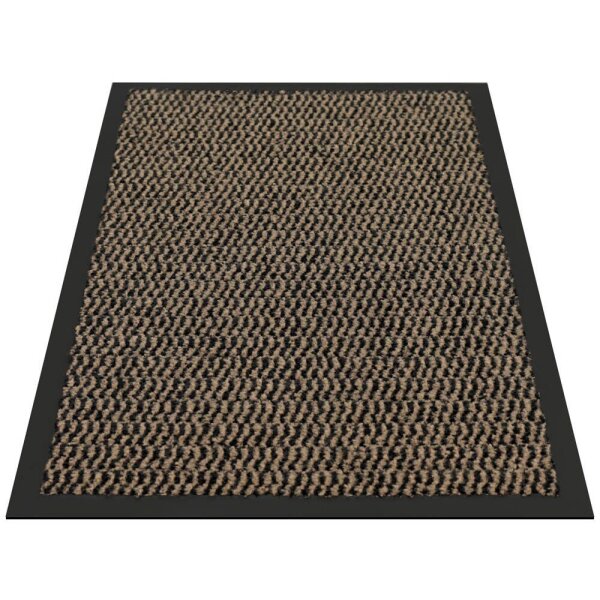 WESEMEYER Fußmatte Stanton ocker-schwarz 120,0 x 180,0 cm
