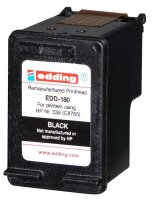 edding EDD-180 schwarz Druckerpatrone kompatibel zu HP 338 (C8765E)