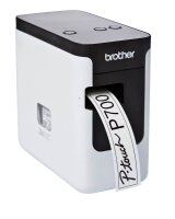 brother P-touch P700 Beschriftungsgerät grau, schwarz