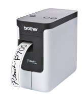 brother P-touch P700 Beschriftungsgerät grau, schwarz