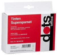 dots  schwarz, cyan, magenta, gelb Druckerpatronen...