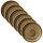 6 HEART & SOUL Suppenteller Perfect Match Cumin hellbraun 21,0 cm  ( 801192141000102 )