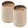 HEART & SOUL Schalen Perfect Match Cumin hellbraun Ø 8,0 cm, 12 St.