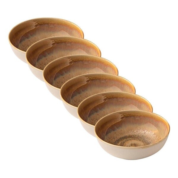HEART & SOUL Schalen Perfect Match Cumin hellbraun Ø 23,0 cm, 6 St.