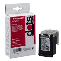 dots  schwarz Druckerpatrone kompatibel zu HP 301XL...