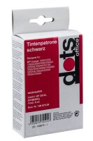 dots  schwarz Druckerpatrone kompatibel zu HP 301XL...