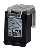 dots  schwarz Druckerpatrone kompatibel zu HP 301XL (CH563EE)