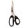 PAUL Stoffschere 907 silber/schwarz 19,0 cm