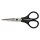 PAUL Stickschere 904 silber/schwarz 10,0 cm