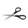 PAUL Stickschere 904 silber/schwarz 10,0 cm