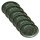 6 HEART & SOUL Servierplatten Perfect Match Avocado grün 31,0 x 24,0 cm  ( 801223141000103 )