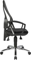 Topstar Bürostuhl Open Point P Plus, OP79A G20 Stoff schwarz, Gestell chrom