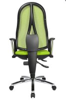 Topstar Bürostuhl Open Point P Plus, OP79A G05 Stoff grün, Gestell chrom